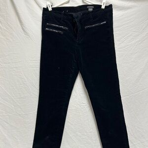 Club Monaco Black Velvet Jeans
